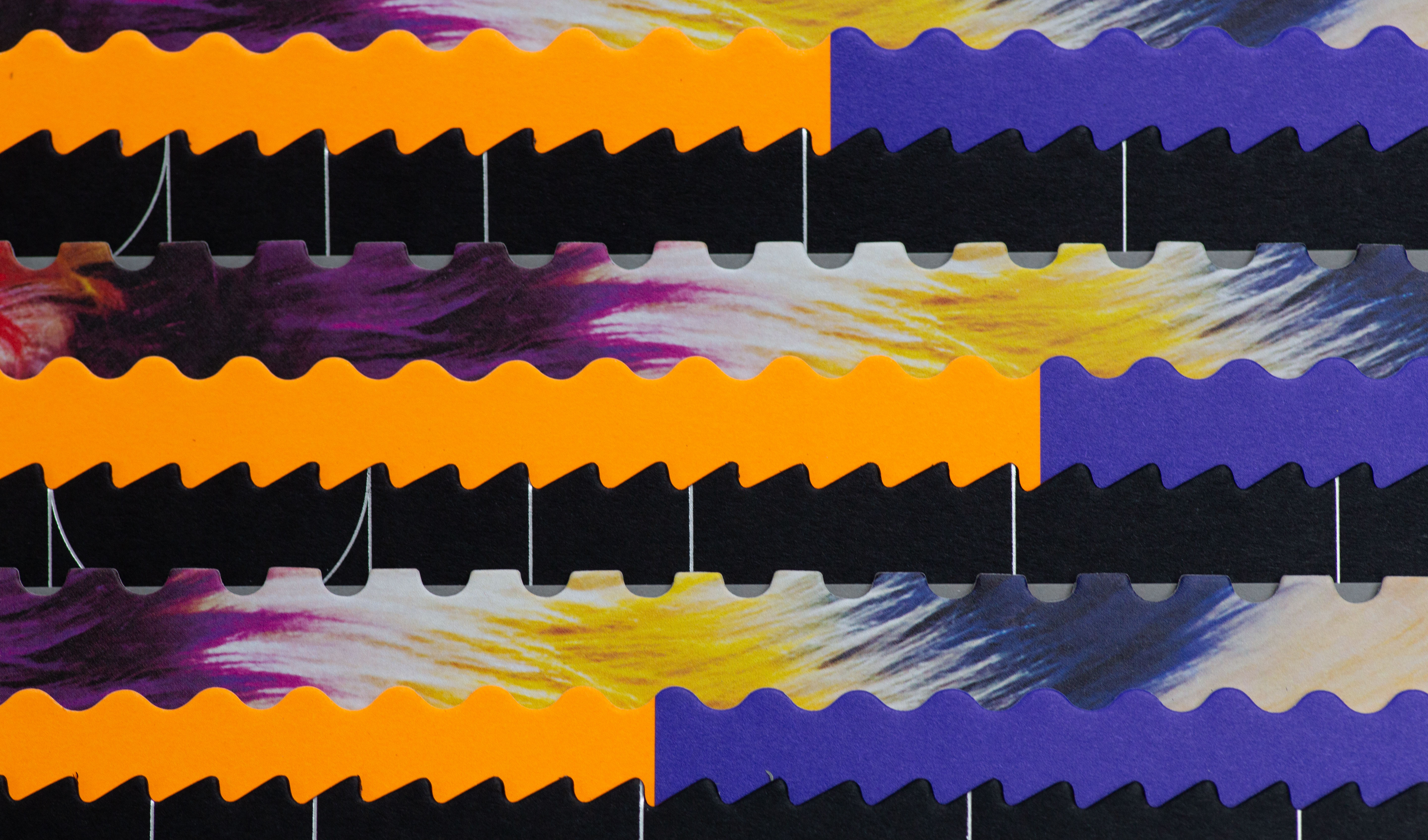 die cut edge pattern